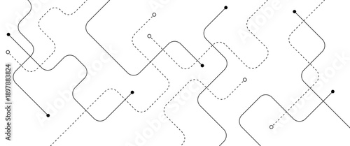 Abstract background with technology circuit board texture. Modern electronic motherboard texture. Creative idea for internet technology. Tech concept for header, web banner, website, presentation.