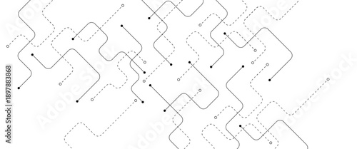 Abstract background with technology circuit board texture. Modern electronic motherboard texture. Creative idea for internet technology. Tech concept for header, web banner, website, presentation.