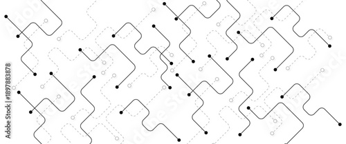 Abstract background with technology circuit board texture. Modern electronic motherboard texture. Creative idea for internet technology. Tech concept for header, web banner, website, presentation.