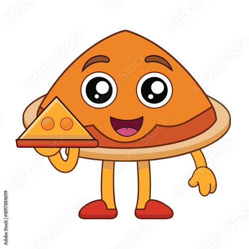 funny cartoon banana character illustration