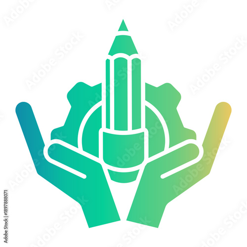 pencil Gradient icon