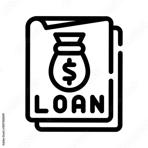loan line icon