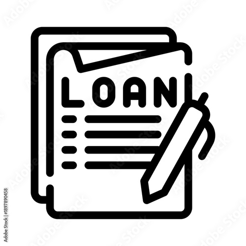 loan line icon