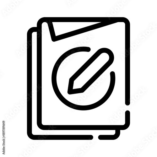 file edit line icon