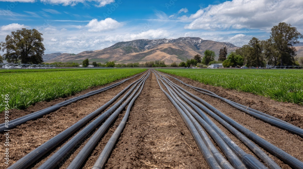 Fototapeta premium Irrigation System