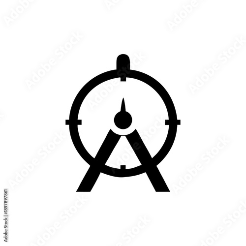 A vintage metal compass and steering wheel icon set featuring 3d vector illustrations of sea travel symbols like anchors and old ship signs in a circular design concept