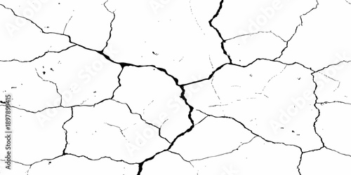 Global Warming Background With Split Earth And Drought Texture