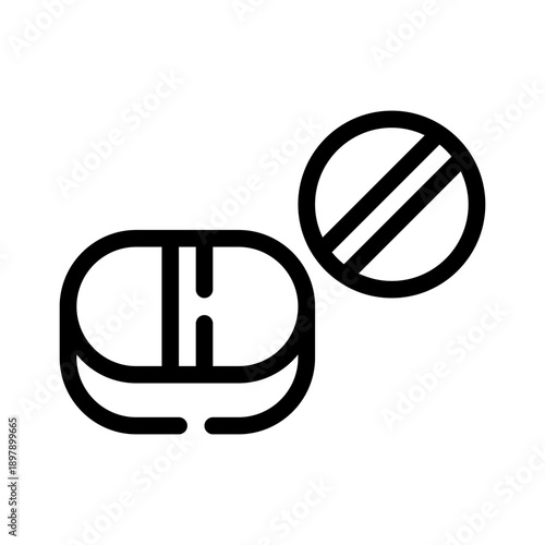 medication line icon