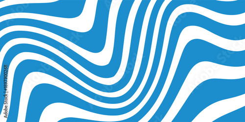 Abstract horizontal background with colorful waves. Swirl Pattern. Vector Liquid Splash Texture.