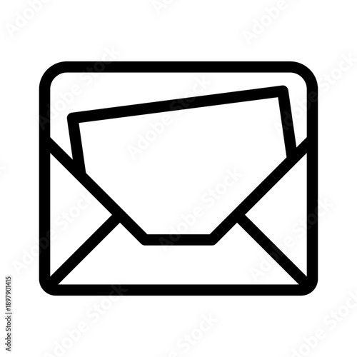 envelope line icon