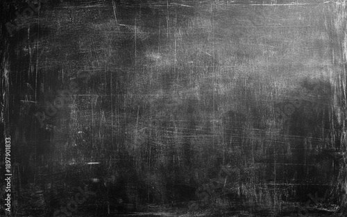 Dark Blackboard of Chalkboard Texture Background. 