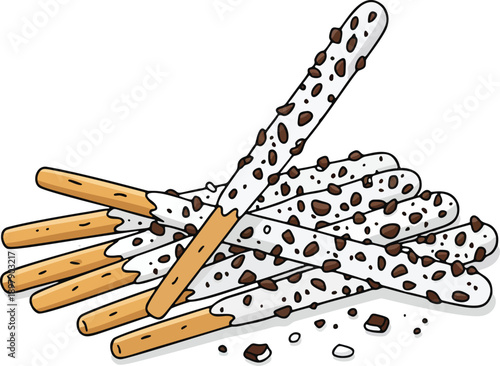 Cookie & Milk Cream Biscuit Stick