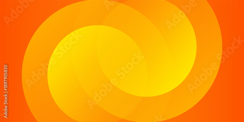 Abstract orange background with circles. Vector illustration,eps.10
