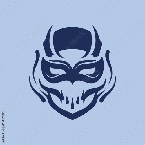 Hero Face Mystery Logo