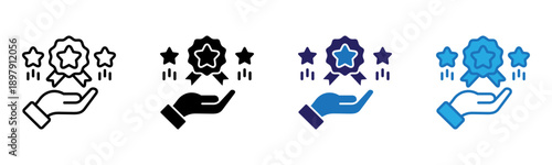 Standard Icon Multi Style Vector Illustration