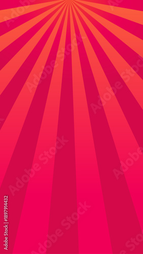 放射線の背景素材　ベクターイラスト