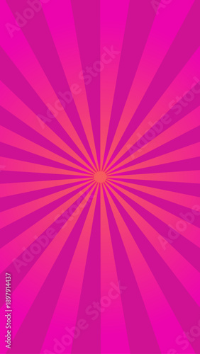 放射線の背景素材　ベクターイラスト