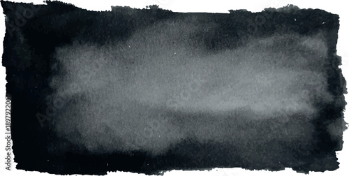 Dark grey watercolor splash texture background