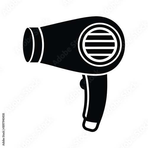 Hair Dryer Vector Illustration