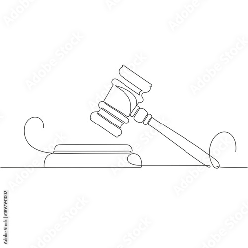 Gavel legal hammer with detailed handle and base, symbolizing justice, authority, courtroom, law, judgment, legal proceedings, justice system, courtroom tool, courtroom symbol, judicial symbol, law en