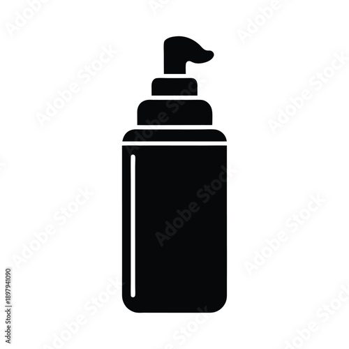 Shaving Foam Can Vector Illustration