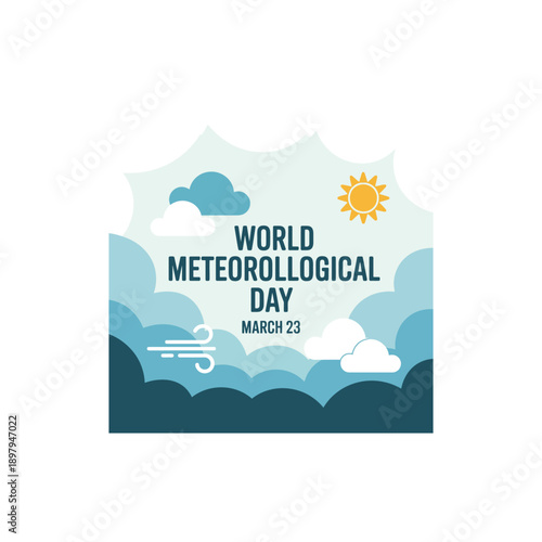 World Meteorological Day Illustration