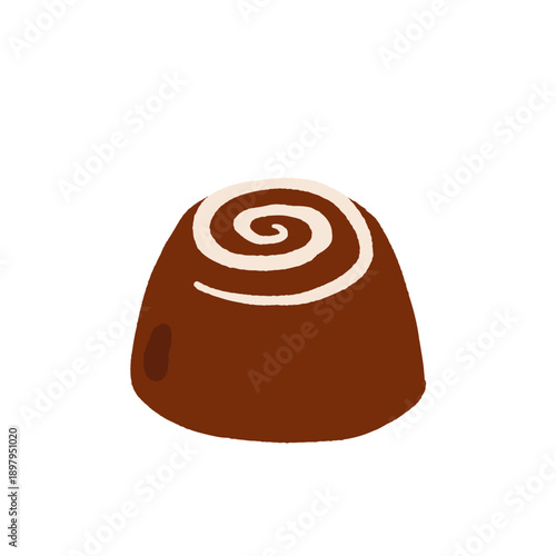 Chocolate sweets and desserts, cocoa candies, pralines, truffles, bars, dubai chocolate, pastries and confectionery set. Cute flat cartoon vector illustration for packaging, menu, bakery, cafe