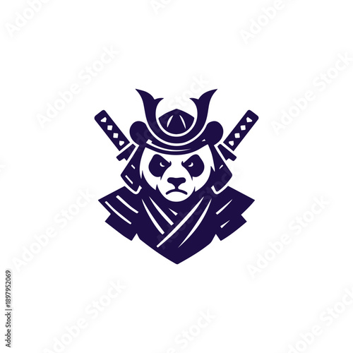 Panda Samurai Logo