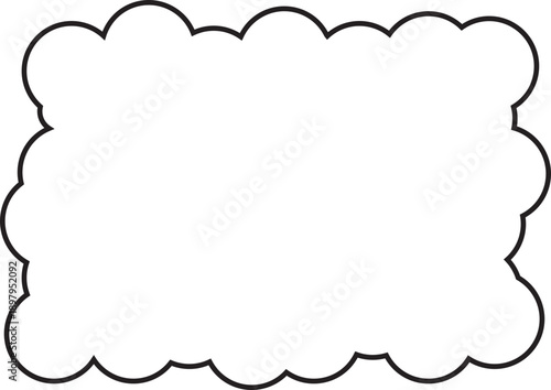 손그림 스타일 프레임
