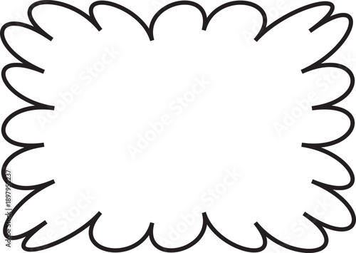 손그림 스타일 프레임
