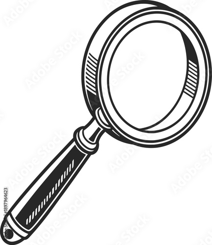vector magnifying glass