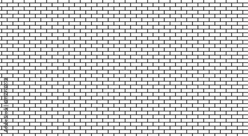 White brick wall illustration