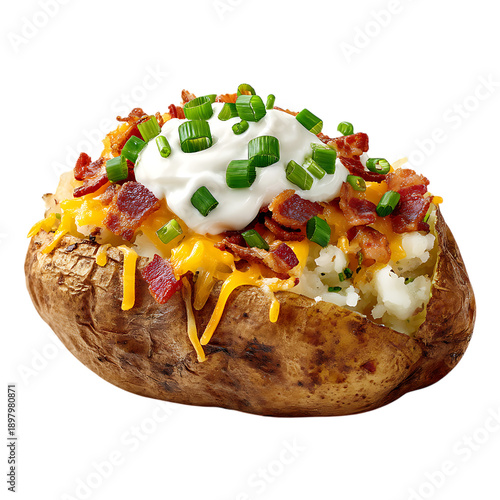 loaded baked potato
