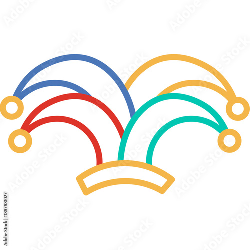 April Fools Handdraw Decoration 