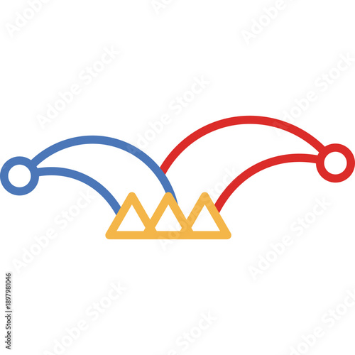 April Fools Handdraw Decoration 