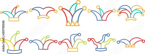 April Fools Handdraw Decoration 