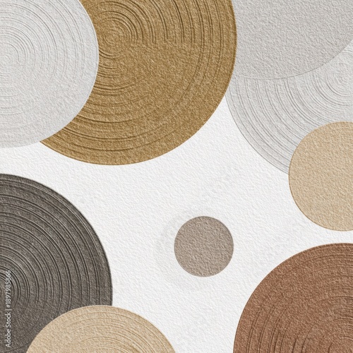 Stationery Background With Abstract Rhythm and Neutral Tones Suitable for Various Product Designs and Presentations