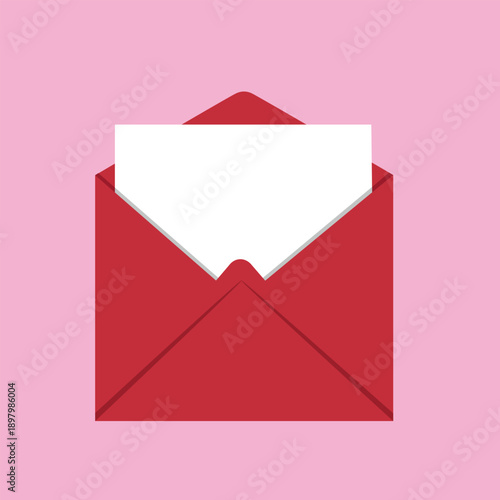 Airmail Envelope frame images with strips. International vintage letter border. Retro air mail postcard with blue and red stripes. Empty classic postal frame. Vector illustration.modern