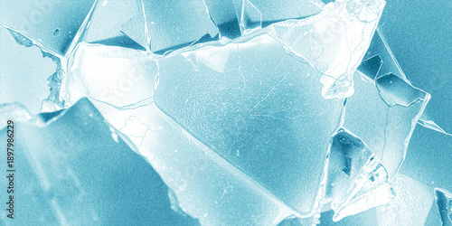 Frozen Ice Texture Background