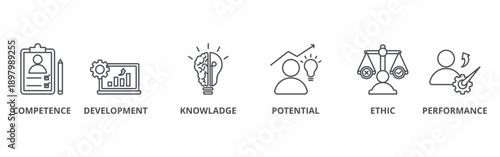 Best practice banner web icon vector illustration concept