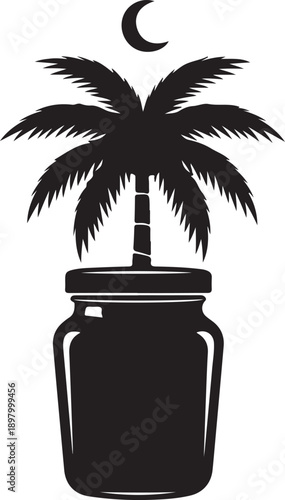 palm tree silhouette