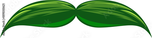 Mustache St Patrick's Illustration