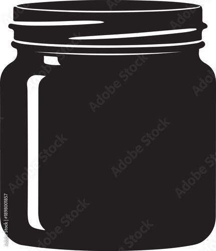 jar of jam isolated