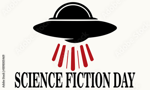 Science fiction day  rocket vector illustration. rocket logo art, rocket vector illustration