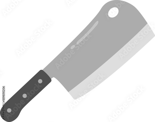 Cartoon Kitchen Cleaver