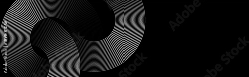 Abstract Particle Technology Background Design. Abstract wave moving point flow particles, high tech background design for brochure, flyer, magazine, business card, banner, vector illustration