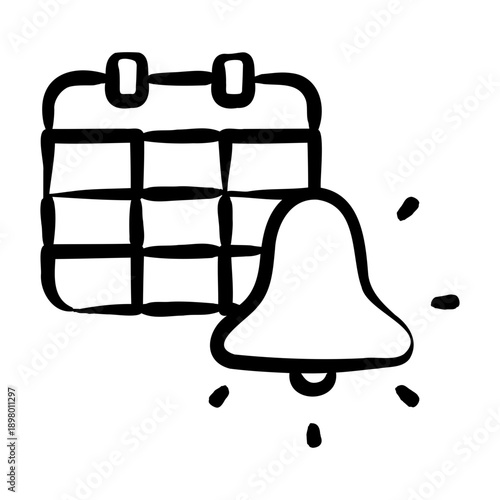 Follow Up Reminder Icon - Handdrawn