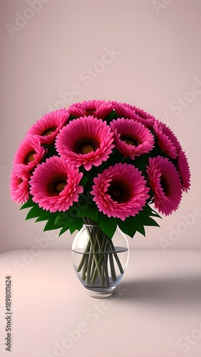 bouquet of pink flowers