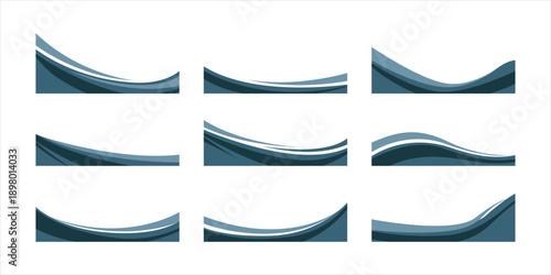 Flat Business Footer