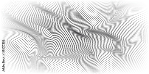 Sea wave icon set. Water logo, line ocean symbol in vector flat modern.